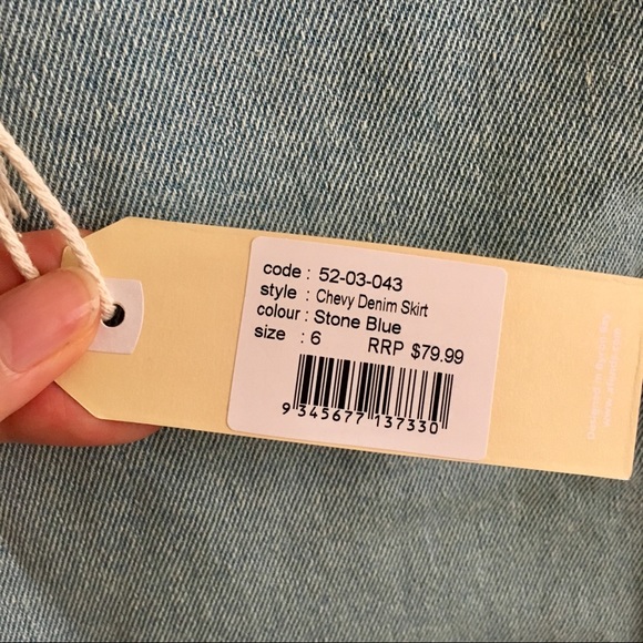 Afends Denim Skirt - Picture 4 of 4